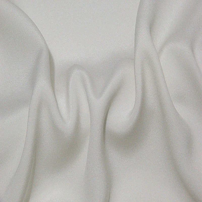 

16 mm Crepe De Chine Silk Fabric 100% pure mulberry silk 140cm 114cm width 69 gsm off white 10 meters small wholesale SC 7