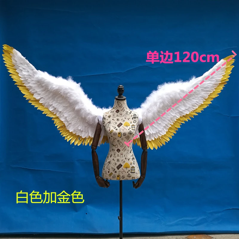 Feather Wings for Cosplay Large Size Game Display Model Show Stage Performance Party Bar Costume Wings Festival Accessories