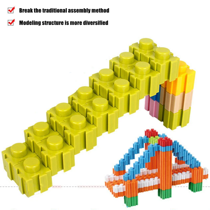 10mm 1000pcs Children's creative Jigsaw 3D mini Building blocks Compatible Miniature diamond brick Intellectual for kids toys