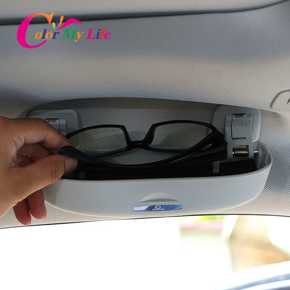 

Car Glasses Case Sun Glasses Holder Sunglasses Box for Toyota RAV4 CHR C-HR Corolla 2014 - 2024 Accessories