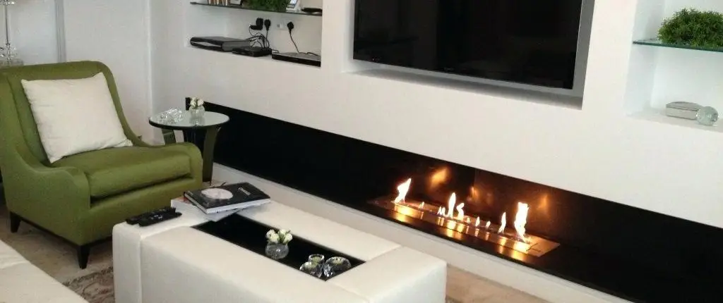 

21 AUG Inno-Fire 48 inch intelligent bio ethanol fire fireplace biofireplace