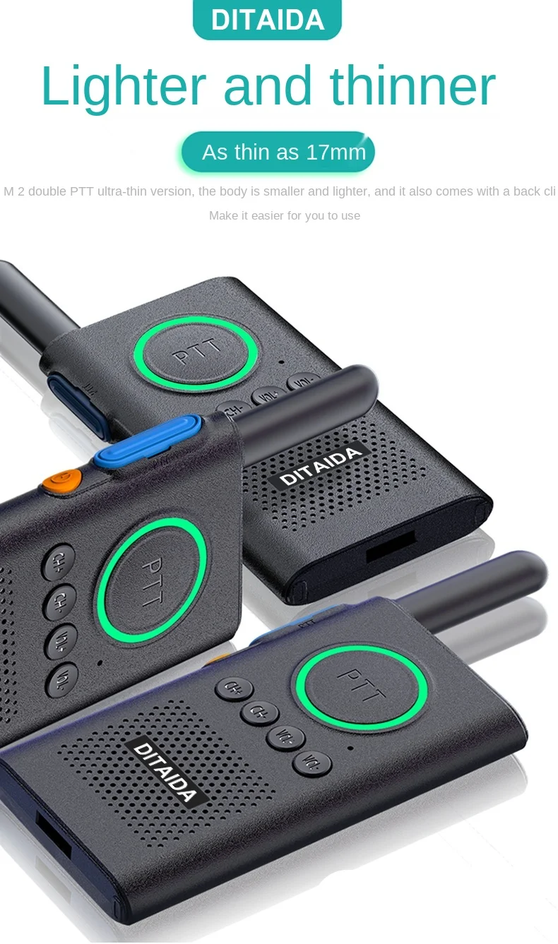 zq Walkie-Talkie Long-Distance Outdoor Minicomputer a Pair of Mini Children's Telephone Toys Intercom Machine