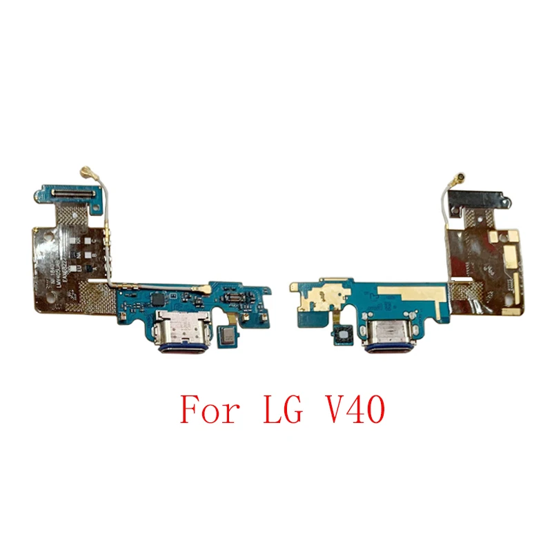 USB 충전 도크 포트 커넥터 보드 부품, 플렉스 케이블, LG V30 V40 ThinQ V50 ThinQ 5G Stylo 4 5 6 Q7 교체 부품