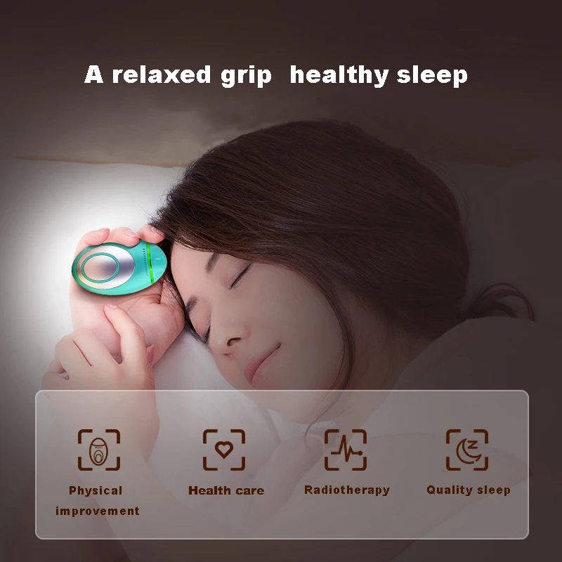 Sleep Aid massage Device Microcurrent Pulse Hypnosis Relax Relieve Mental Anti anxiety Insomnia Child Adult Sleeping machine