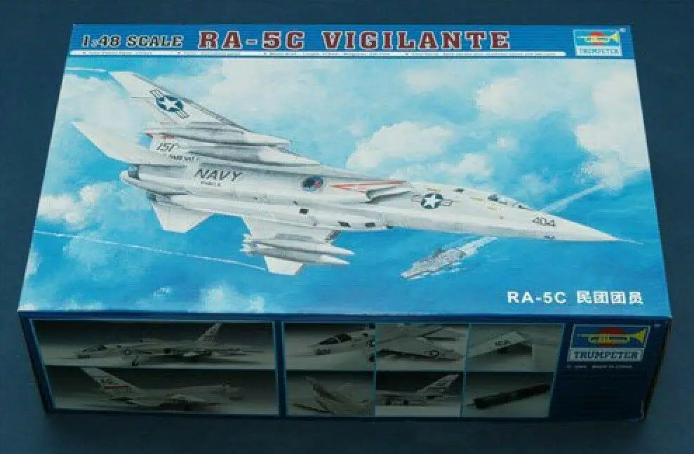 

Trumpeter Model Kit 02809 1/48 RA-5C Vigilante