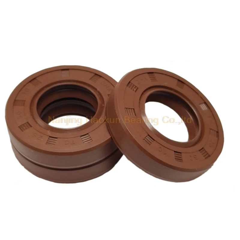 FKM Oil Seal Rotary Shaft TC-25*35*36*37*38*40*41*42*45*46*47*48*50*52*55*60*62*65*72*80*4/5/6/7/8/10/12 Double Lip Tc oil seal