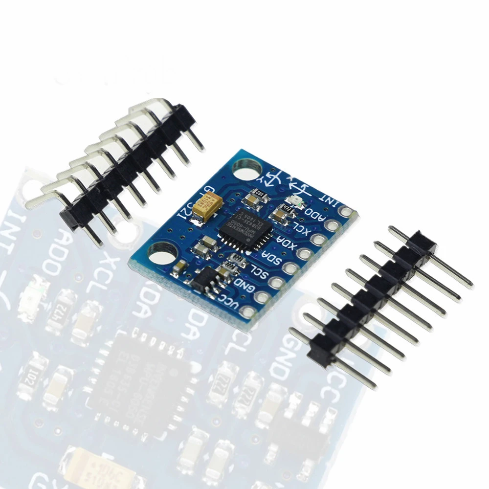 GY-521 GY521 MPU-6050 MPU6050 MPU 6050 Moduł 3-osiowych analogowych czujników żyroskopowych + akcelerometr do Arduino DIY KIT — zdjęcie produktu 6