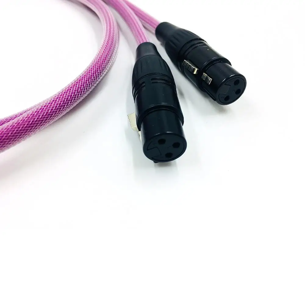 TOP-HiFi Cặp Ortfon 2RCA Nam Để 2XLR Dây Cáp XLR Cân Bằng Tham Khảo Liên Thông Cáp Âm Thanh XLO HTP1 dây Cáp