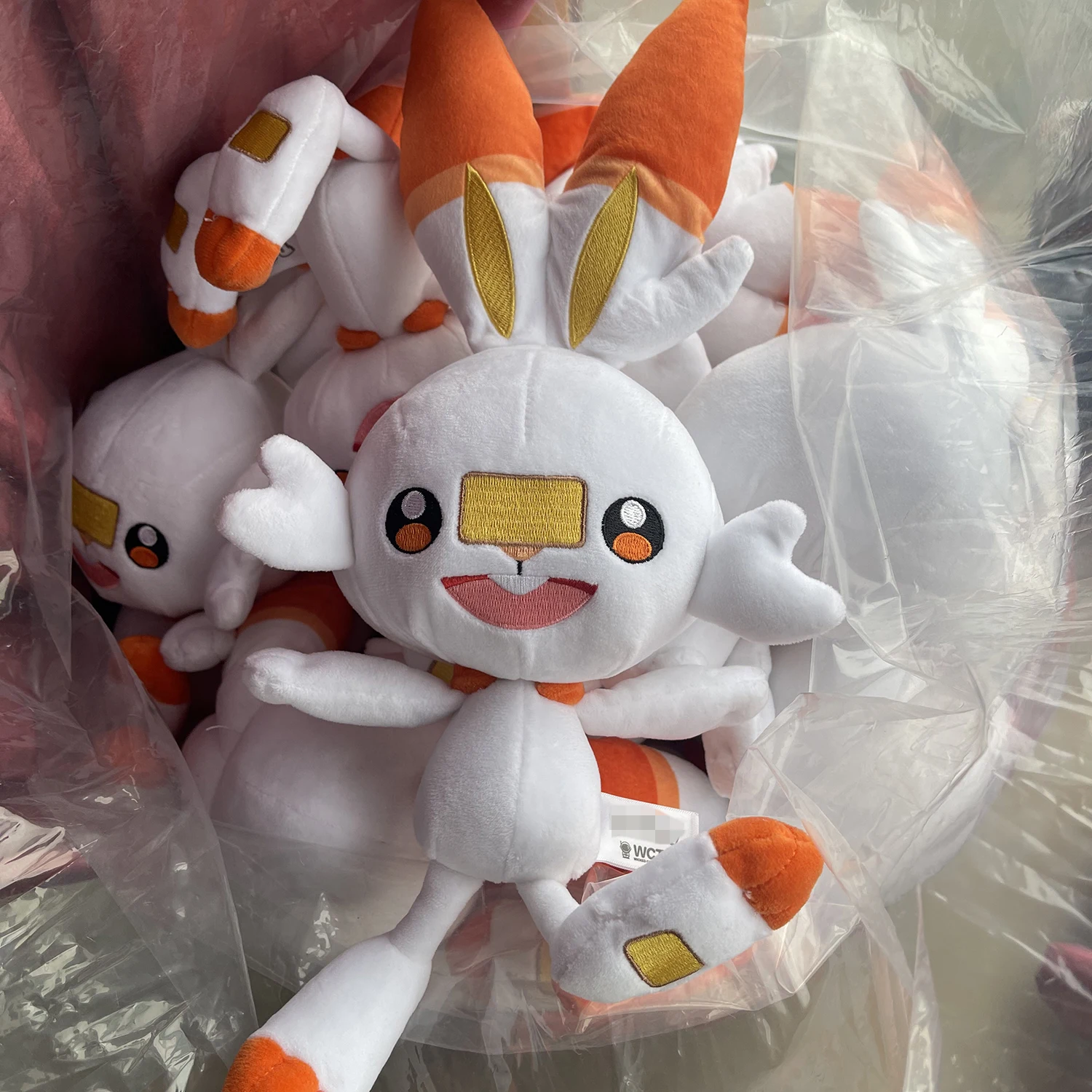 Hq Scorbunny Knuffel Zwaard En Schild Pokemon Peluche Gevulde Pop Cartoon Konijn Kerst Gift