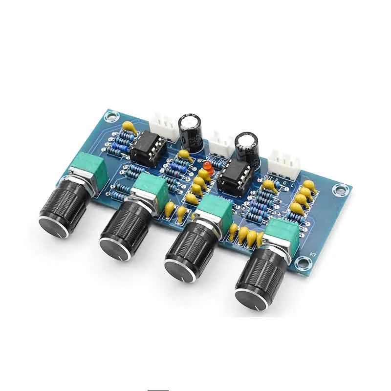 XH-A901 scheda amplificatore di potenza digitale NE5532 scheda tono preamplificatore con regolazione Volume bassi alti