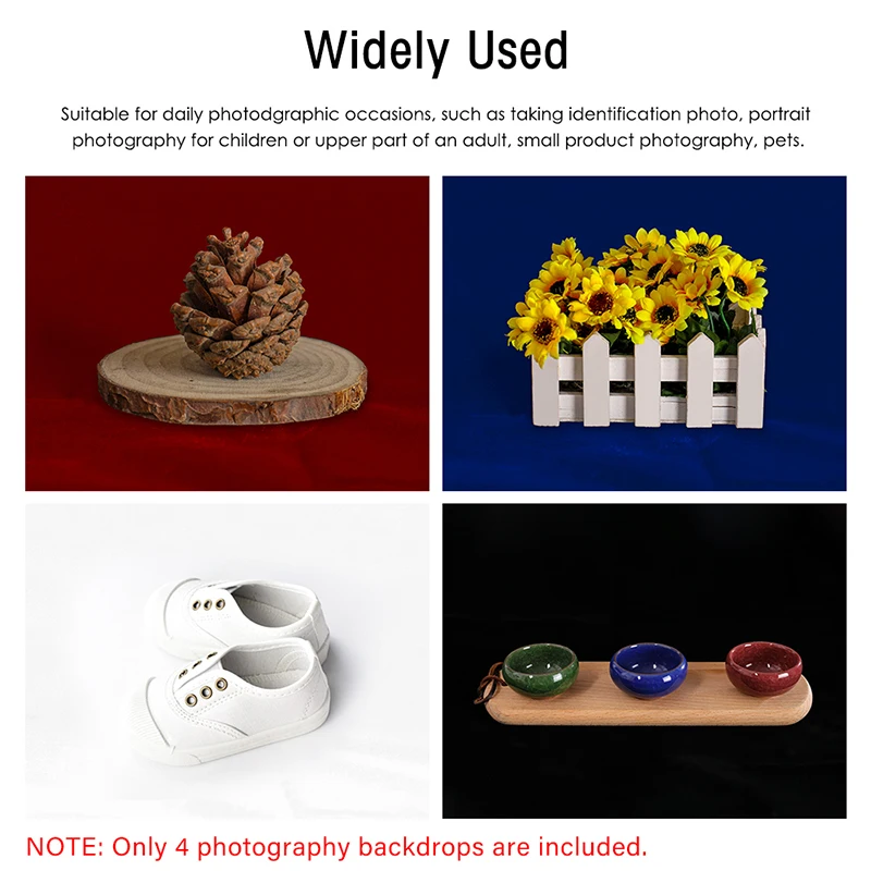 Photography Shooting Light-absorbing Cloth Flocking Cloth Live Still Life Flannel Photo Non-reflective Background Cloth