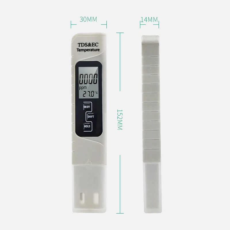 New Electric Digital TDS&EC Meter Tester Conductivity Hydroponics Water Test Pen