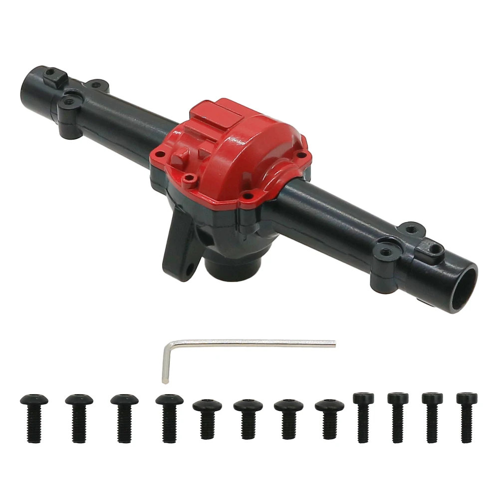 RCAWD alloy front axle housing cover with third Member Housing for 1/10 RGT 86100 86110 FTX5579 Outback Fury crawler part