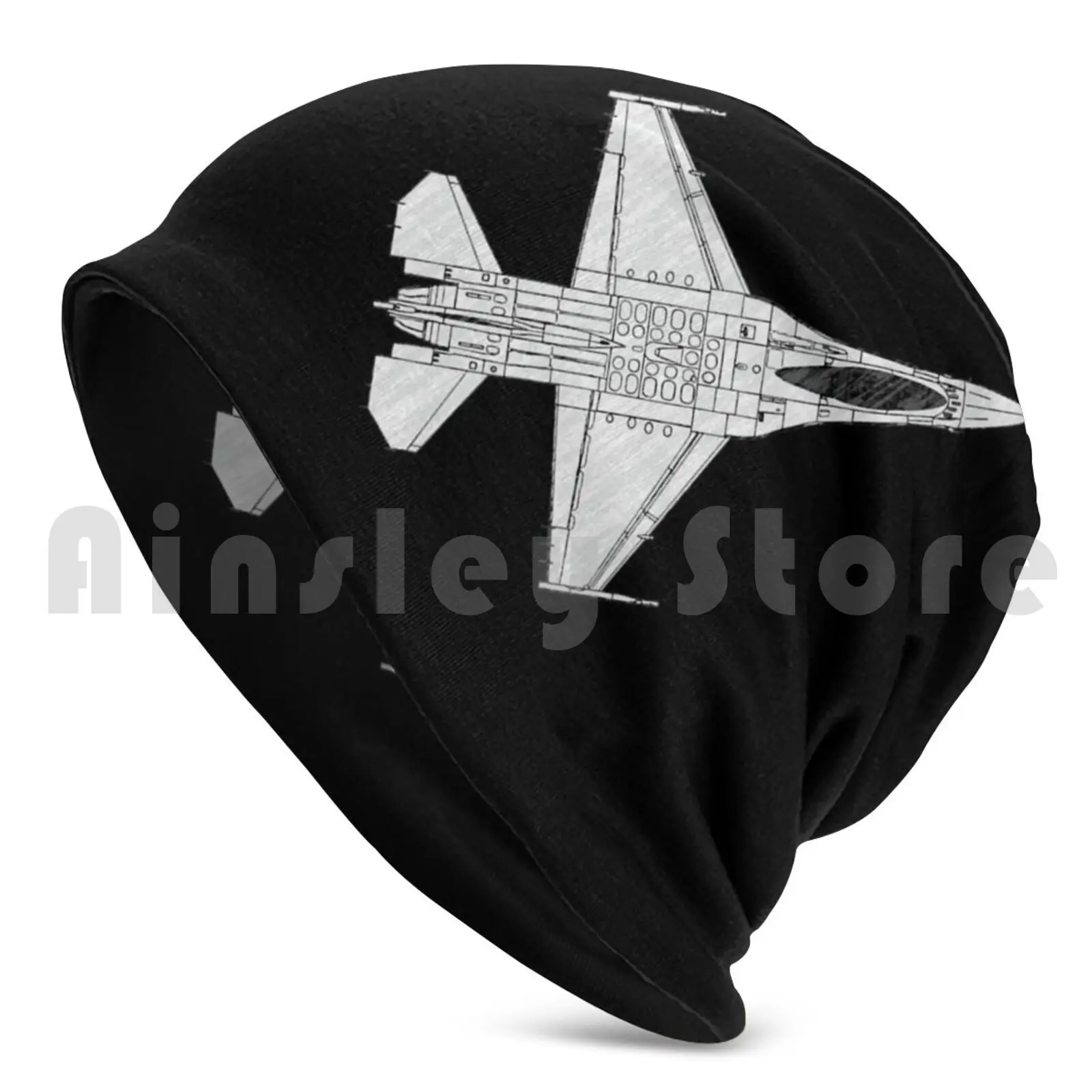 Jasdf Mitsubishi F-2 Beanies Pullover Cap Comfortable Jasdf F 2 2 Mitsubishi Japanese Fighter Plane Military Air