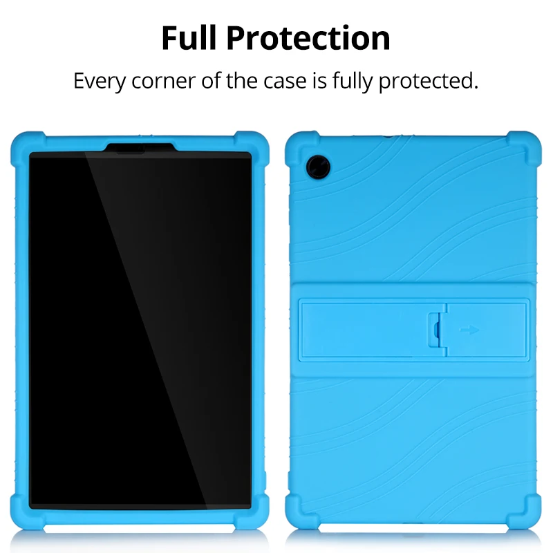 Butterfly Cat Pattern Case For Lenovo Tab M10 Plus 3rd Gen - Purple PU Leather Stand Cover