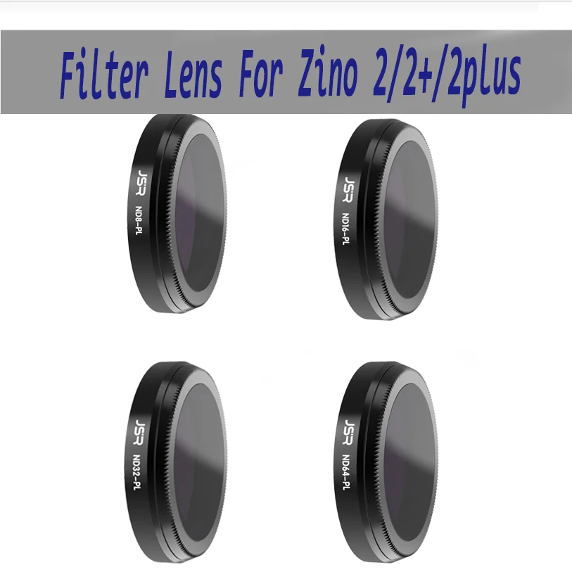 

Camera Lens Filter For Hubsan ZINO 2 UV/CPL/ND4/ND8/ND16/ND32 NDPL Star Night Lens Filter For Hubsan Zino 2PLUS Quadcopter