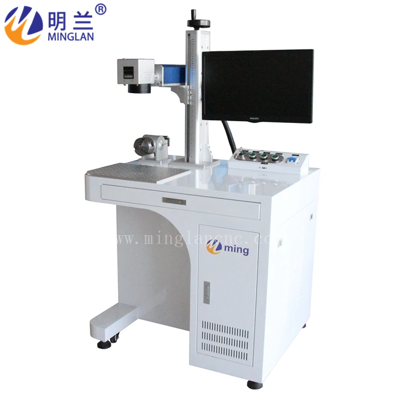 Raycus 30W Fiber Laser Marking Machine for Metal Engraving, Metal Marking (110x110mm/4.3\