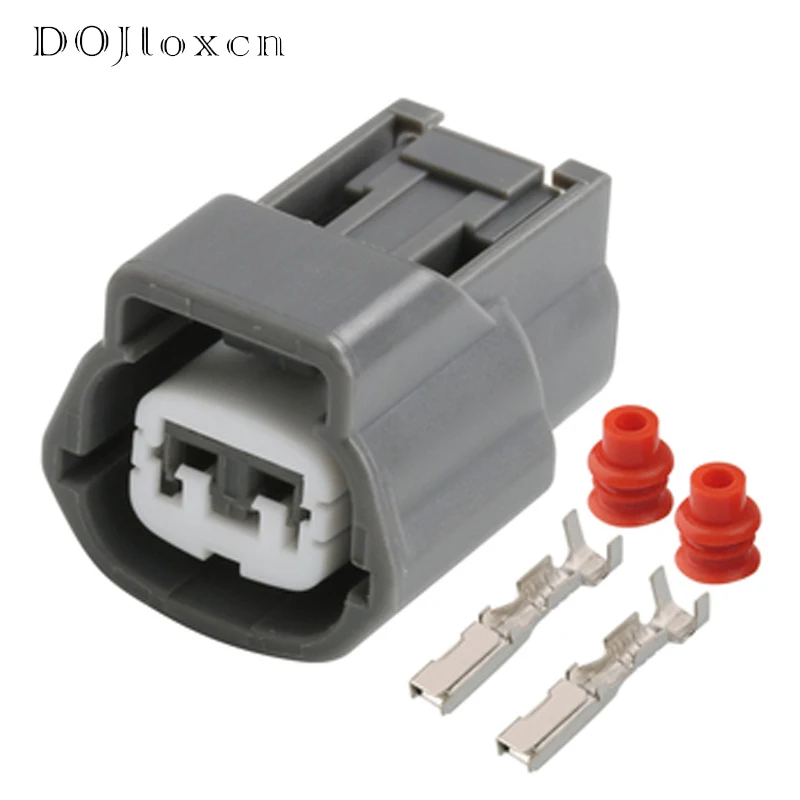 1/5/10/20/50 Sets 6189-0772 Sumitomo 2 Pin Automobile Engine E-RS Water Temperature Sensor ECT Connector For Nissan Hyundai