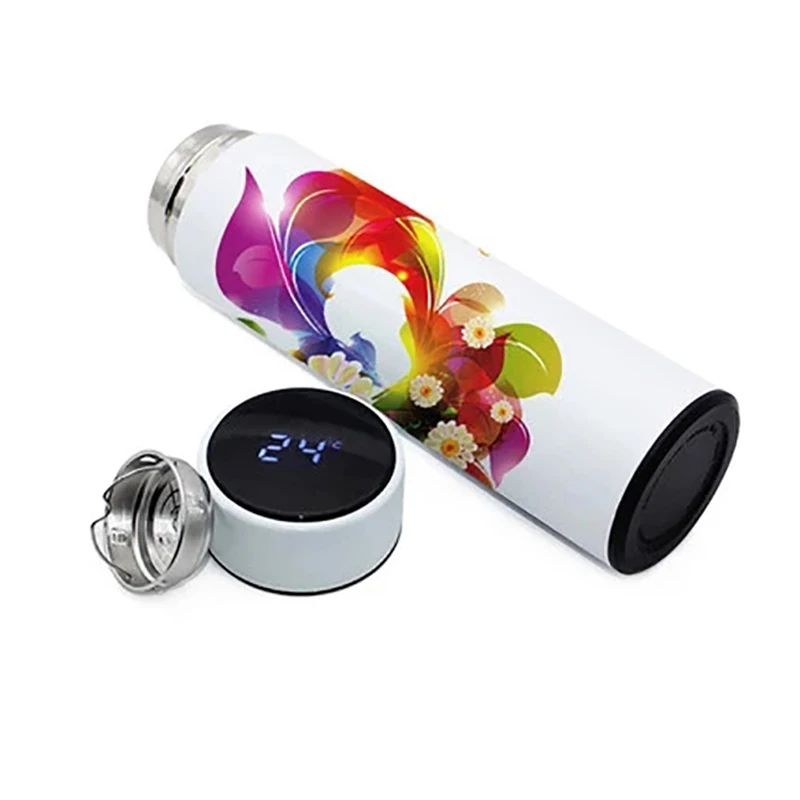 500ml Heat transfer Sublimation blank thermal sublimation coating cup custom DIY printing 304 stainless steel mug