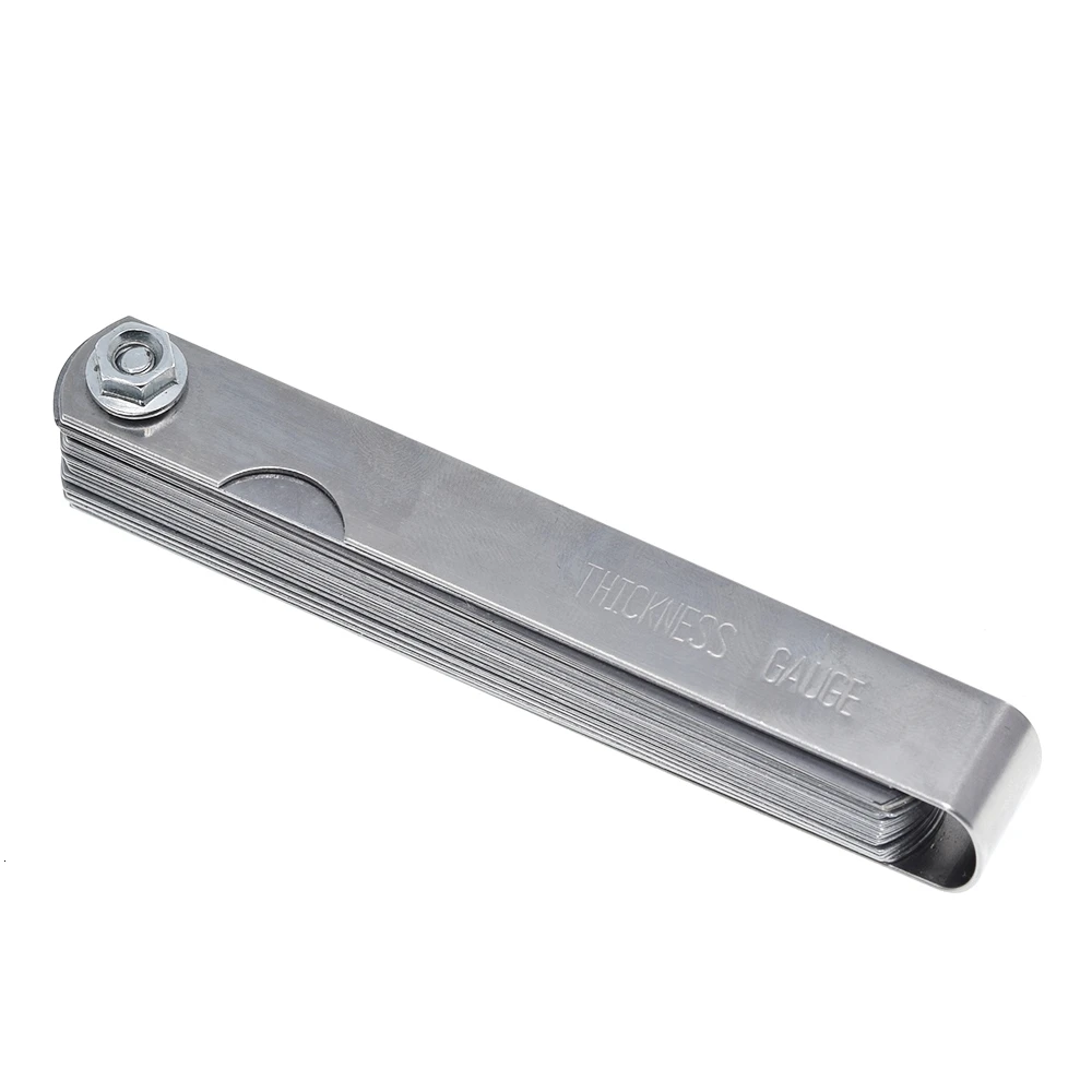 32-Klingen-Messblätter-Set für metrische Dickenmessungen, Modul-Ventilspaltmessgerät /METRISCH mit Messbereich 0,04 mm - 0,88 mm – Detail 5