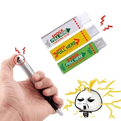 Electric Shock Joke Chewing Gum Pull Head Shocking Toy Gift Gadget Prank Trick Gag Funny 1Pcs