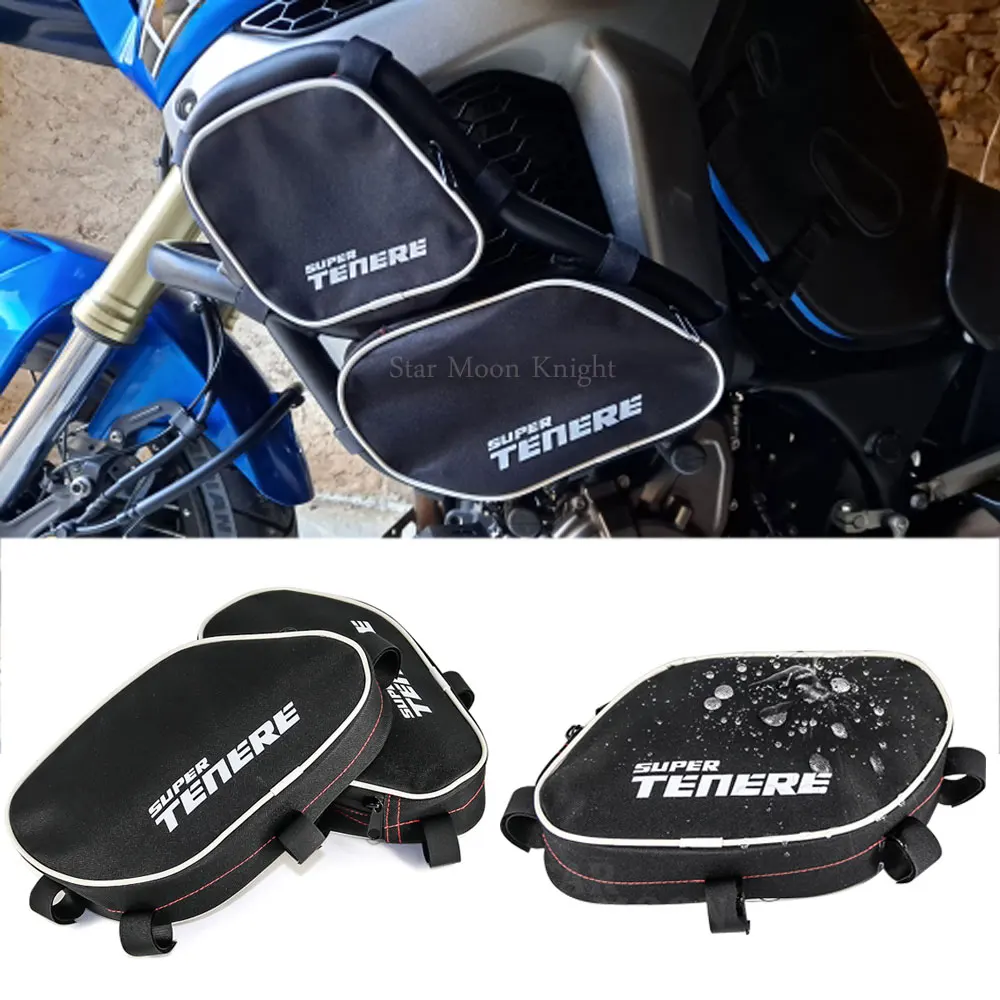 For Yamaha XT1200Z Super Tenere XTZ1200 Super Tenere Motorcycle Frame Crash Bars Waterproof Bag Bumper Repair Tool Placement Bag