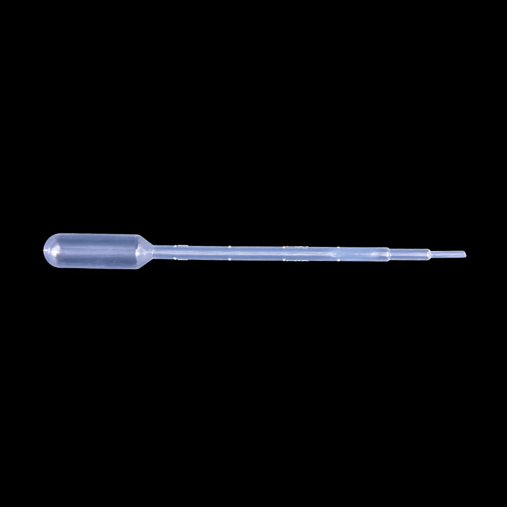 100 sztuk plastikowa pipeta Pasteur pipeta z zakraplaczem polietylen 0.2 ml/0.5 ml/1 ml/2 ml/3 ml narzędzia laboratoryjne pipety