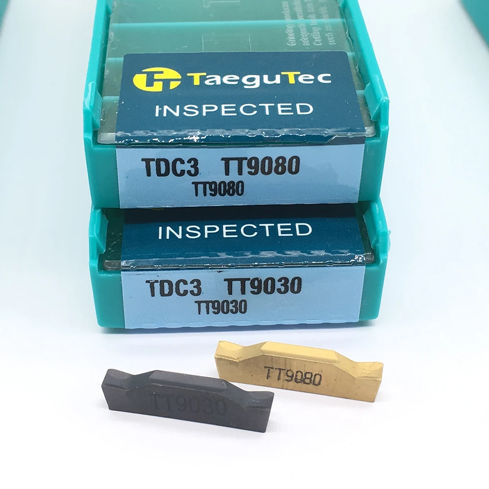 Распродажа, 10 шт., твердосплавные вставки TDC2 TDC3 TDC4 TT9030 TT9080, режущий токарный станок, инструменты для обработки канавок, инструменты с ЧПУ
