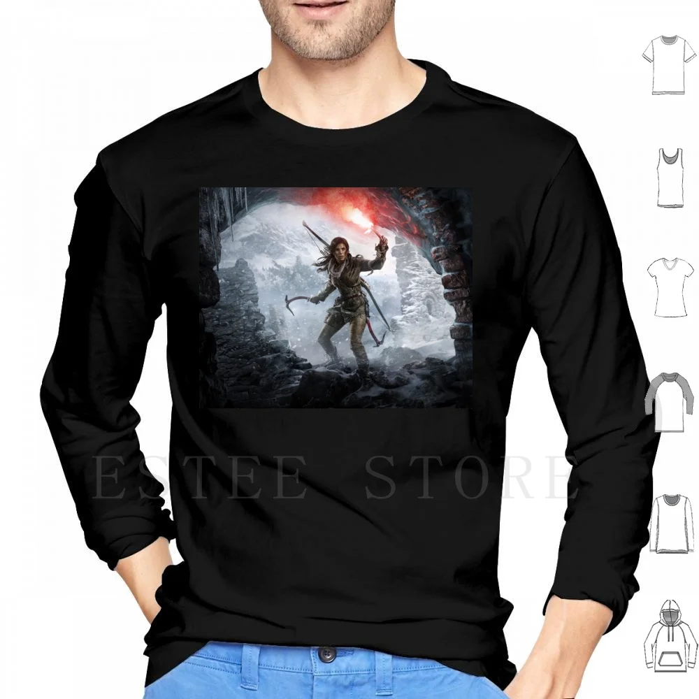 Rise Of The Tomb Raider Hoodies Gamer Girls Video Game Fanatics Tomb Raider Definitive Edition Female Heroes Gamer