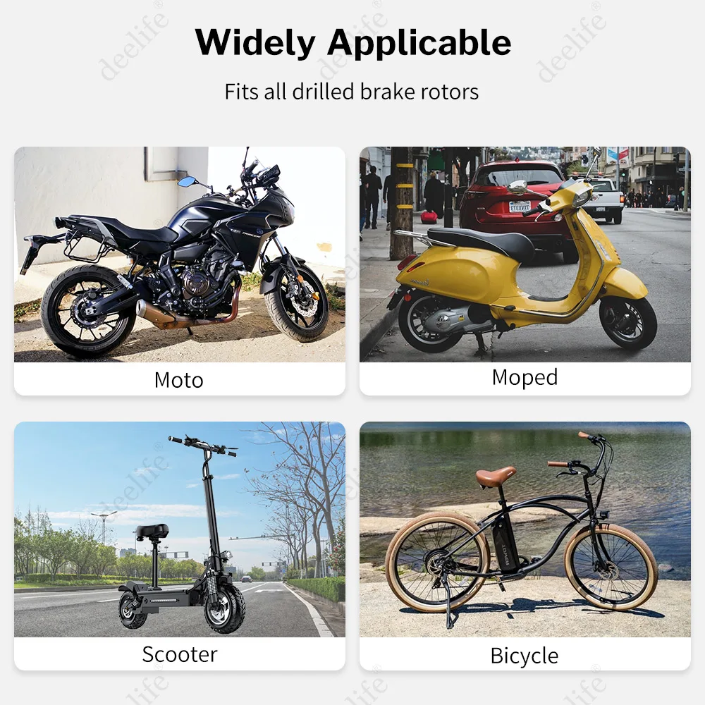 Deelife-オートバイの盗難防止ディスクブレーキ,セキュリティ,オートバイのアラーム
