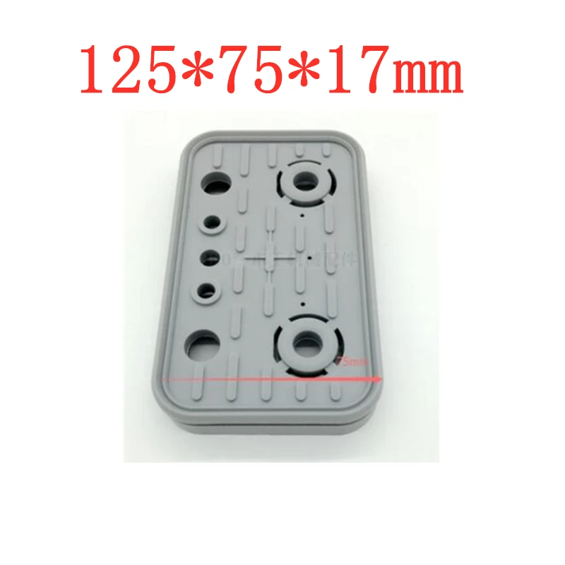 10PCS CNC Vacuum Suction Cup Rubber 125*75*17 Machining Center Accessories 125*75*17 mm