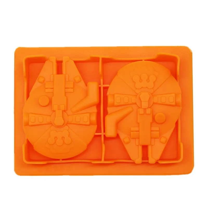 Cake Decorating Moulds Silicone Molds for Baking Chocolate Candy Gummy Dessert Ice Cube Molds for Star War Fans