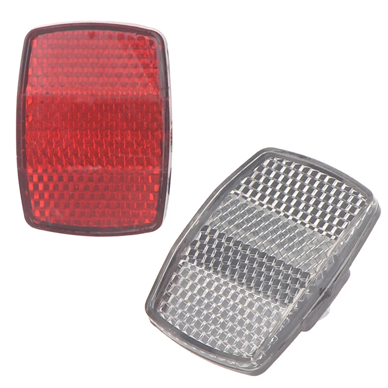 Bicycle Bike Handlebar Reflector Reflective Front Rear Warning Light Safety Lens