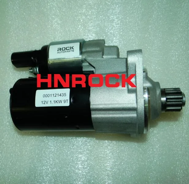 NEW 12V CAR STARTER MOTOR 0001121435 0001121436 02E911023S 02E911023SX 42025360 6010554 88214389 19214N FOR VW GOLF FOR AUDI A3