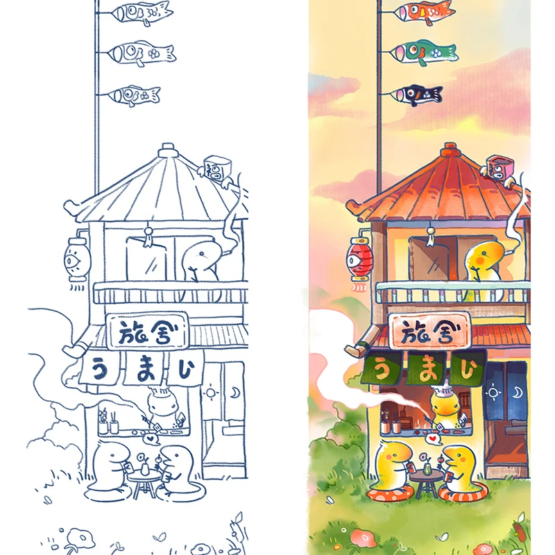 12 Macarone Colors Waterproof  Ink Student Painting Dye Card Color Ink , Fountain Dip Pen Ink 15ml/bottle