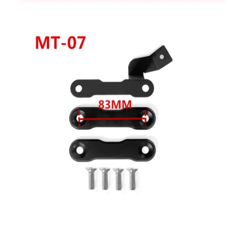 1 Set Pillion Footrest Removal Blanking Plate Set Footrest Cover Blank Aluminum For Yamaha MT-07 MT07 2014 2015 2016 2017 2018