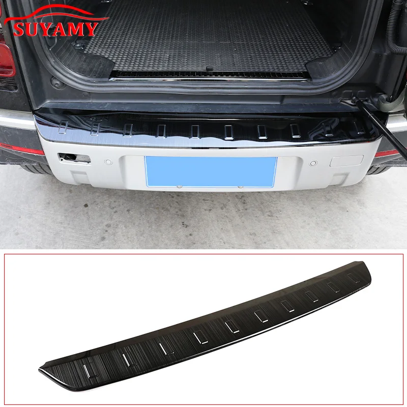 

Stainless Steel Anti-Scratch Rear Guard Plate External Trunk Threshold For Land Rover Defender 110 2020-2022 Car Accessories