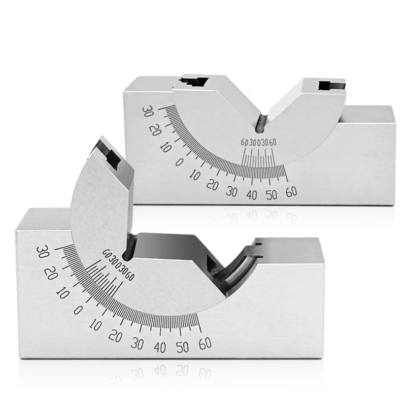 Milling Machine Precision Parts Adjustable Pad 0/30/60 Angle Gauge Debugge V Block Angler Top Tool AP25 For Measuring