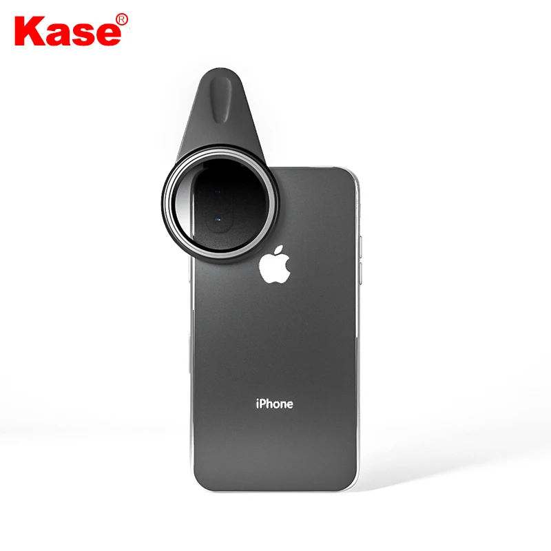 Kase Magnetic Phone Lens CPL Filter Kit,Circular Polarizer ND Light Pollution Filter with Lens Clip for iPhone Samsung Xiaomi