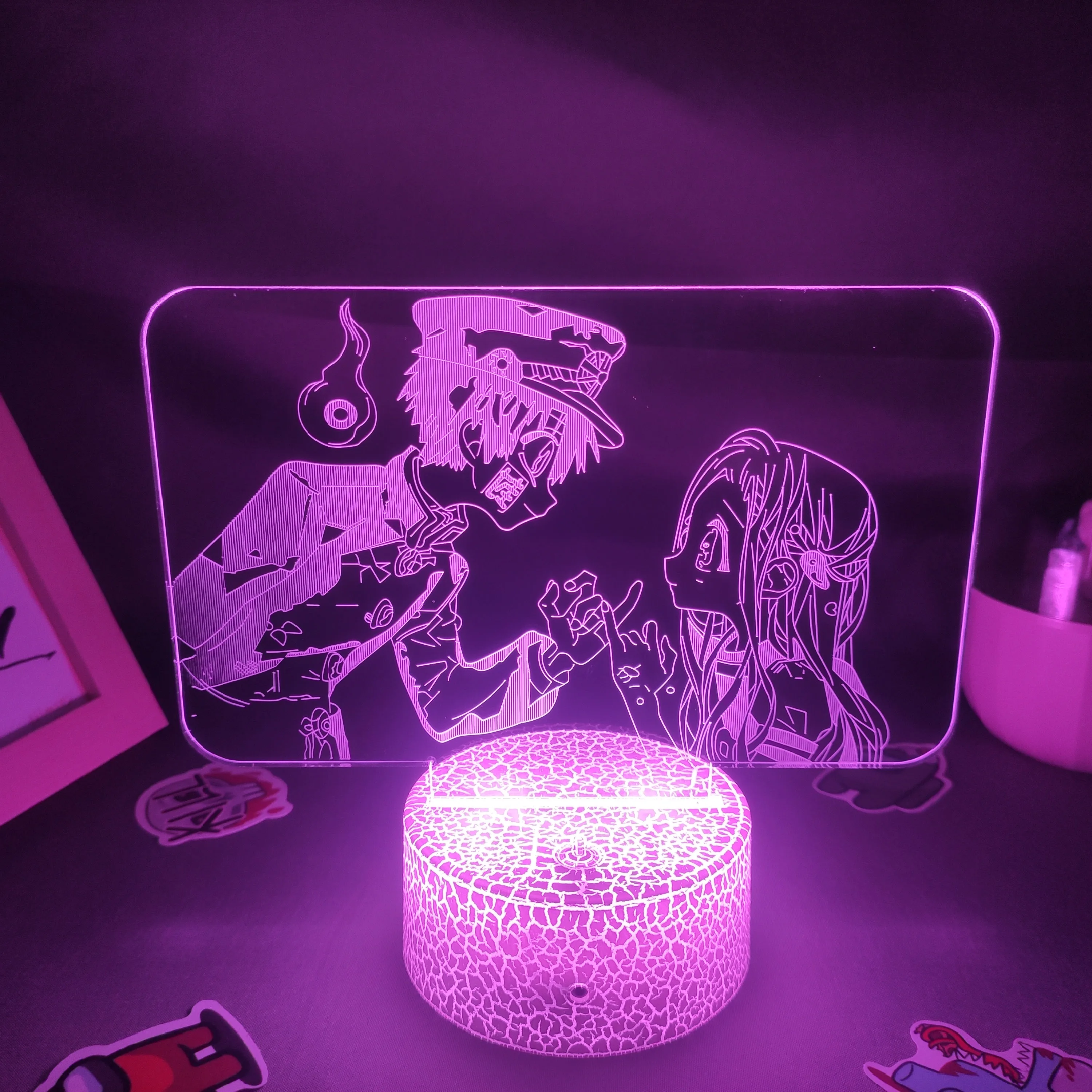Anime Toilet Bound Hanako kun Figure 3D Led Neon Night Lights Xmas Gift For Boyfriend Kid Bedroom Table Decor Manga Lava Lamp
