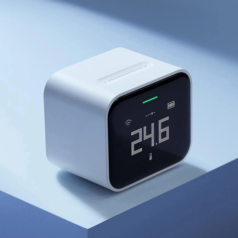 New ClearGrass Air Detector Home Life Touch Screen PM10 Co2 Temperature Air Quality Sensor Monitor Work With Mijia APP Apple