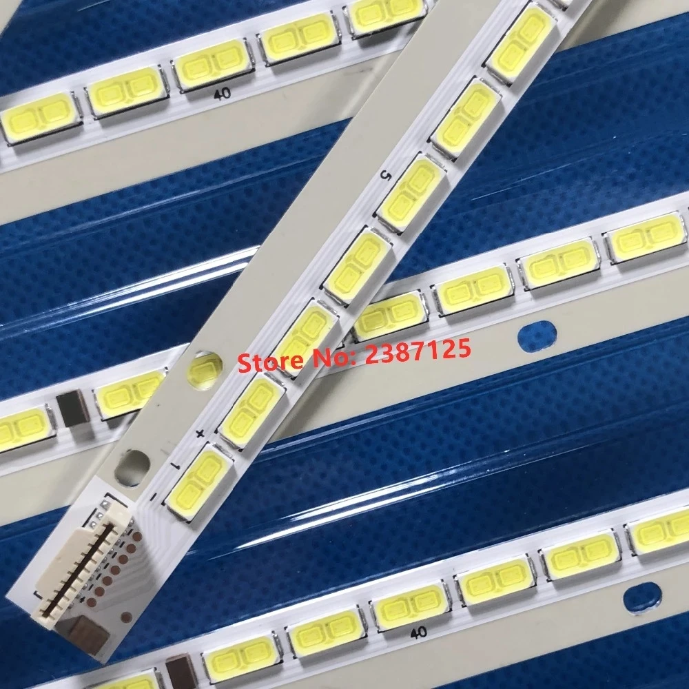 

5PCS LED Strip For 55"V13 Edge REV0.2 6922L-0048A 6920L-0001C 55LA641S 55LA643V 3D55A4000IC LE55A390P LED55X8300PDF LED55R5200P