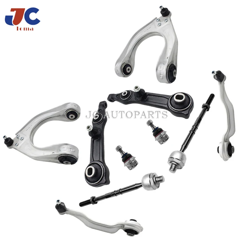 12 pcs/set Truck Control Arm For Bens W211 W219 E320 E350 E500 Front Auto suspension Parts lower Control Arm kit Tie Rod end