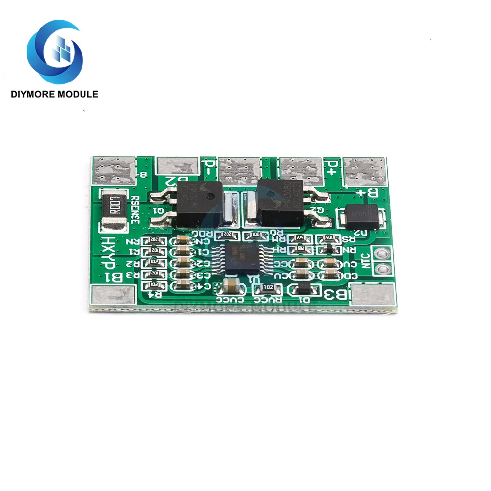 BMS 4S 12.8V 8A LiFePO4 Lithium Iron Phosphate Battery Protection Board 20A Current Limit 18650 PCB Protection Board Module