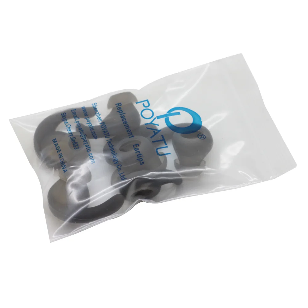 POYATU في الأذن نصائح ل JBL T280BT سيليكون الأذن نصائح ل JBL تعكس BT سيليكون سماعات الأذن S/M/L كم 3 أزواج