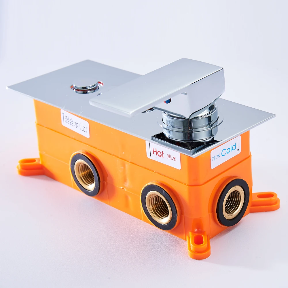 Imagem -04 - Becola-chuveiro Válvula Exposta Torneira do Banheiro ou Função Dispositivo Bath Mixer Br-9916