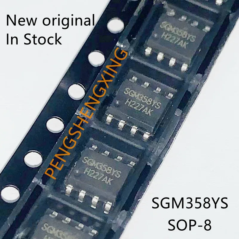 10 قطعة/الوحدة SGM358YS SGM358YS/TR SOP8 جديد الأصلي بقعة hot البيع
