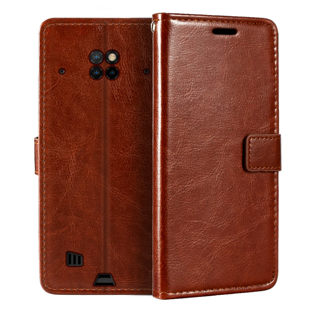 

Чехол-книжка для Doogee S88 Pro, кожаный, магнитный