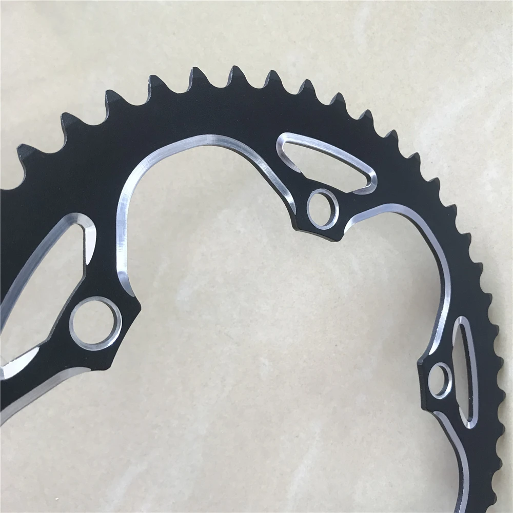 Folding Bike Chainring 130 BCD 38T 39T 40T 42T 44T 46T 48T 50T 52T 53T 56T Road Bicycle Part Chainwheel 3/32\