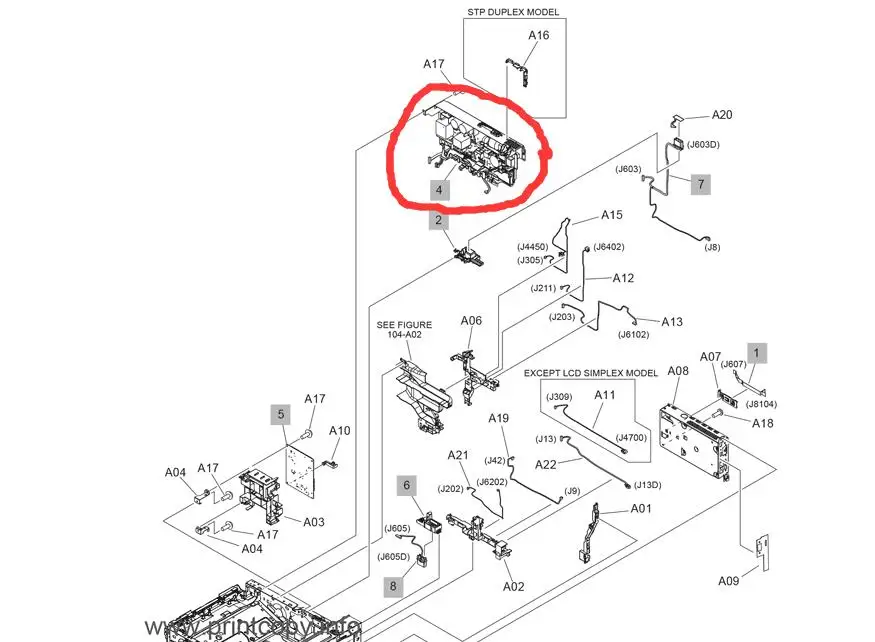 

Блок питания низкого напряжения для HP M607 M608 M609 N DN X M607DN E60055 E60065 E60075 RM2-6797-000CN